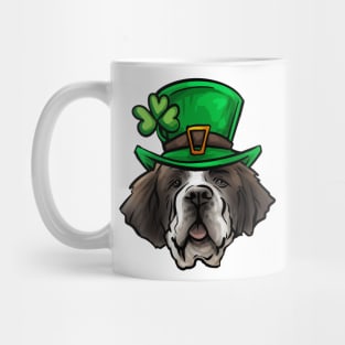 St Patricks Day St Bernard Mug